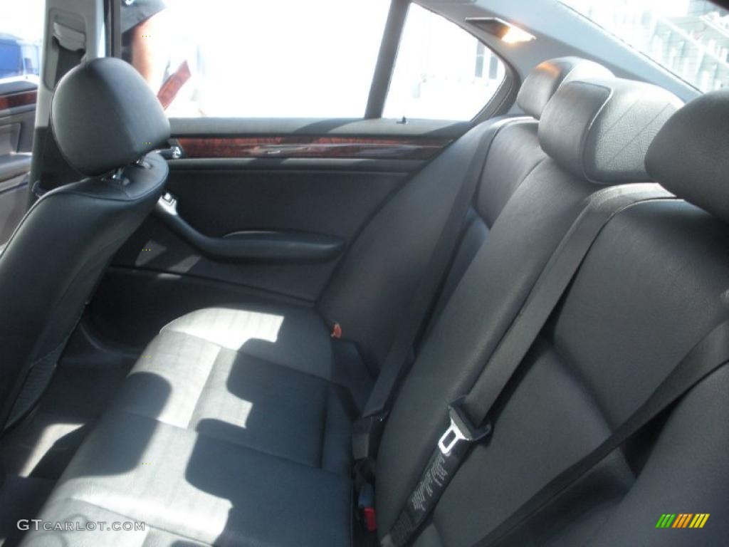 2005 3 Series 325i Sedan - Silver Grey Metallic / Black photo #6