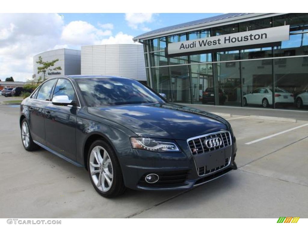 2011 S4 3.0 quattro Sedan - Meteor Grey Pearl Effect / Black photo #1