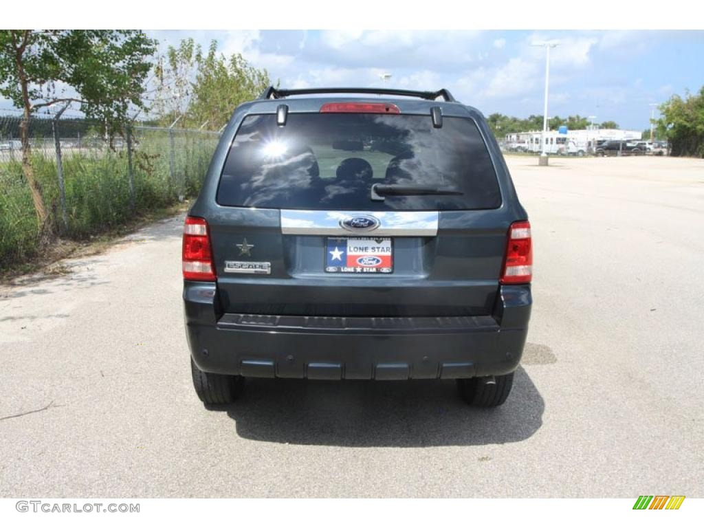 2009 Escape Limited V6 - Black Pearl Slate Metallic / Charcoal photo #14