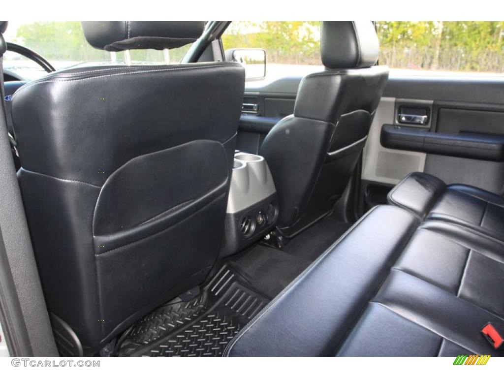 2004 F150 XLT SuperCrew 4x4 - Silver Metallic / Black photo #23