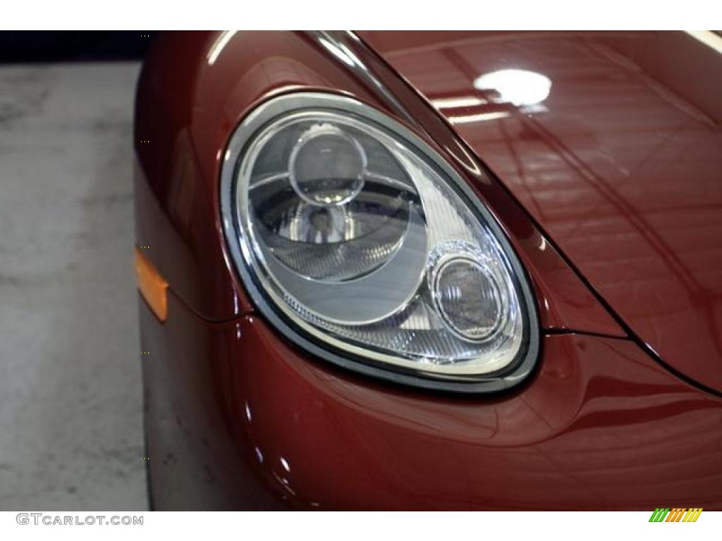 2008 Boxster  - Ruby Red Metallic / Sand Beige photo #27