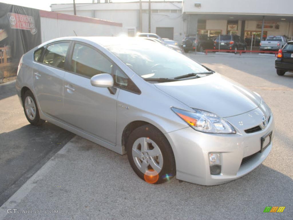 2010 Prius Hybrid II - Classic Silver Metallic / Dark Gray photo #3