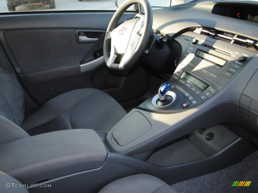 2010 Prius Hybrid II - Classic Silver Metallic / Dark Gray photo #9