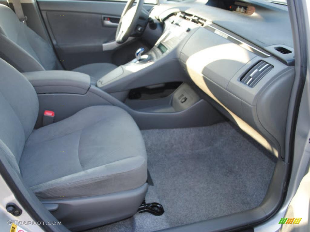 2010 Prius Hybrid II - Classic Silver Metallic / Dark Gray photo #10