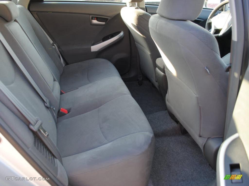 2010 Prius Hybrid II - Classic Silver Metallic / Dark Gray photo #11