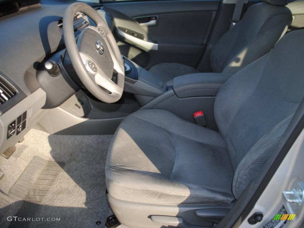 2010 Prius Hybrid II - Classic Silver Metallic / Dark Gray photo #15