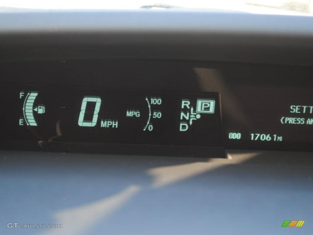 2010 Prius Hybrid II - Classic Silver Metallic / Dark Gray photo #20
