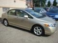 2008 Borrego Beige Metallic Honda Civic EX Sedan  photo #5