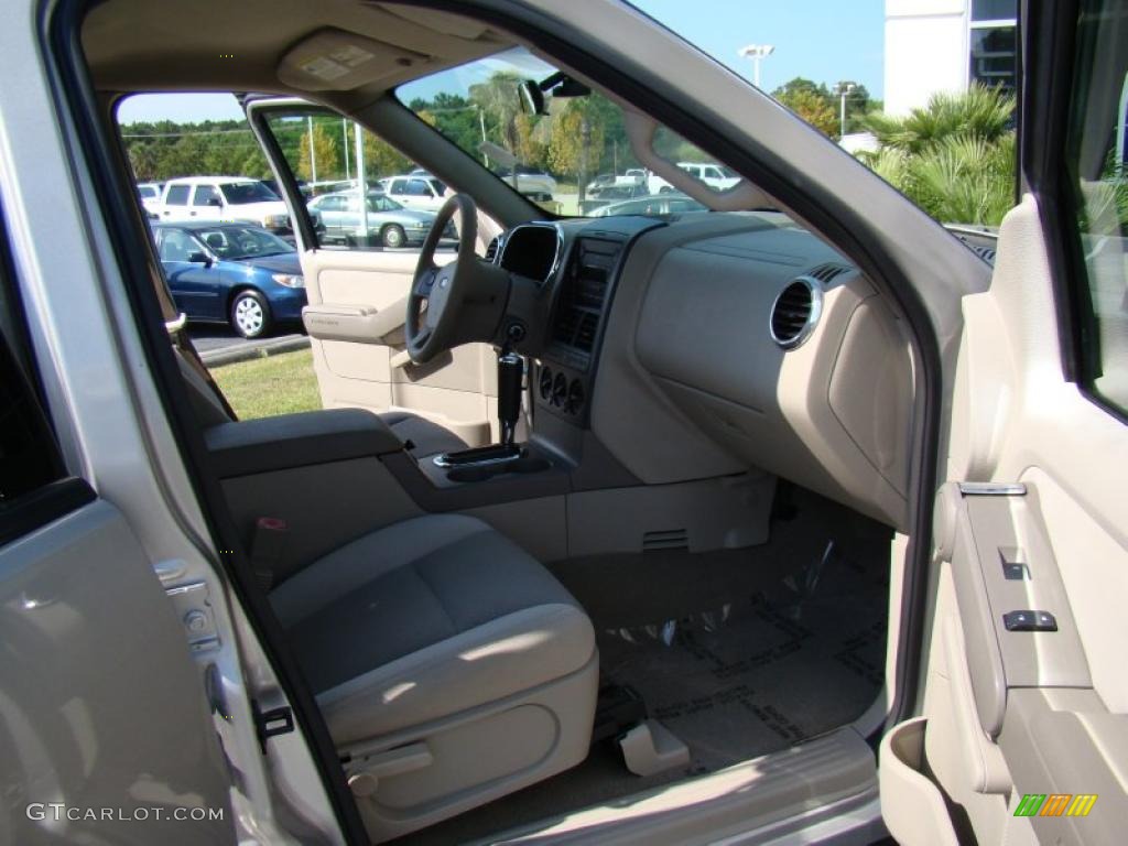 2006 Explorer XLS - Silver Birch Metallic / Stone photo #16