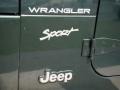 2002 Shale Green Metallic Jeep Wrangler Sport 4x4  photo #33