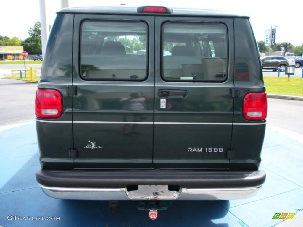 2003 Ram Van 1500 Passenger Conversion - Dark Spruce Metallic / Dark Slate Gray photo #4