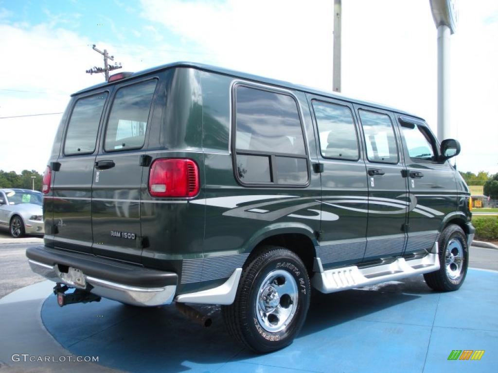 2003 Ram Van 1500 Passenger Conversion - Dark Spruce Metallic / Dark Slate Gray photo #5