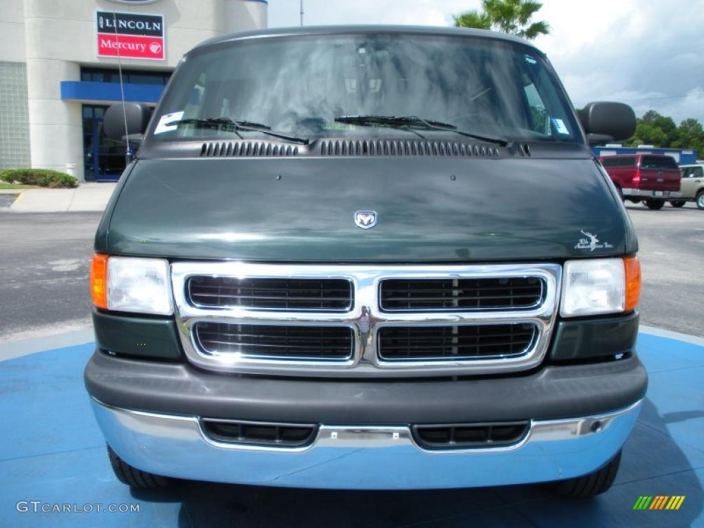 2003 Ram Van 1500 Passenger Conversion - Dark Spruce Metallic / Dark Slate Gray photo #8