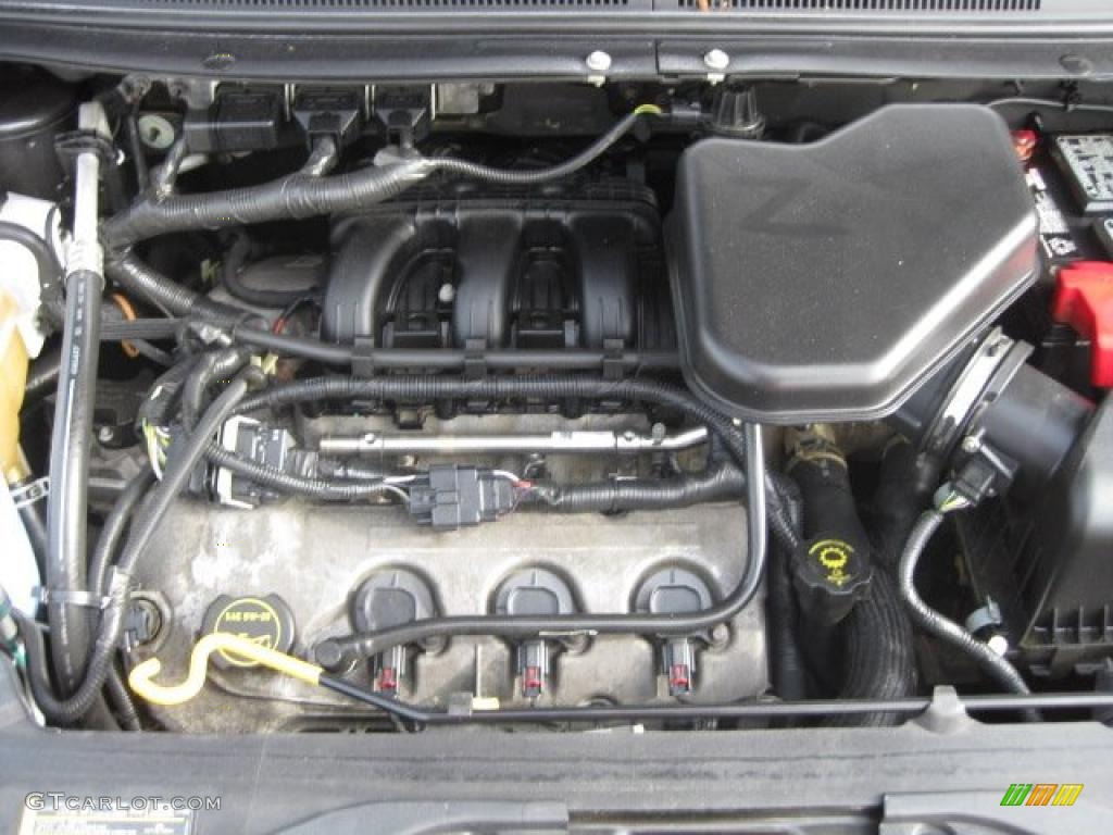 2007 Edge SEL Plus AWD - Carbon Metallic / Charcoal Black photo #33