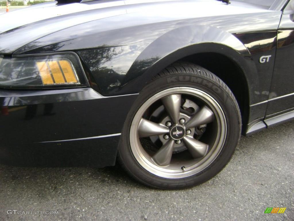 2002 Mustang GT Coupe - Black / Dark Charcoal photo #20