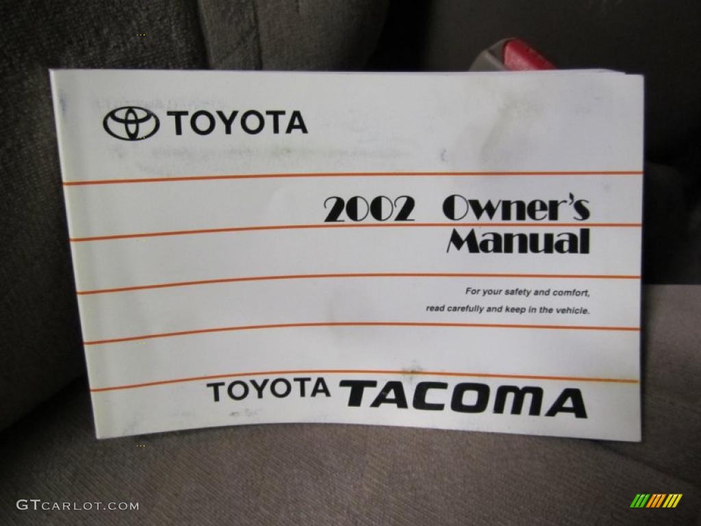 2002 Tacoma V6 Double Cab 4x4 - Radiant Red / Oak photo #9