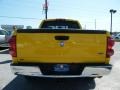 2008 Detonator Yellow Dodge Ram 1500 Laramie Quad Cab  photo #4