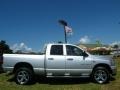 2007 Bright Silver Metallic Dodge Ram 1500 Big Horn Edition Quad Cab 4x4  photo #6