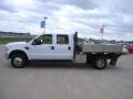 Oxford White - F350 Super Duty XLT Crew Cab 4x4 Chassis Photo No. 8