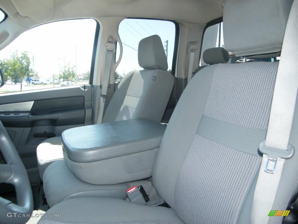 2007 Ram 1500 Big Horn Edition Quad Cab 4x4 - Bright Silver Metallic / Medium Slate Gray photo #14