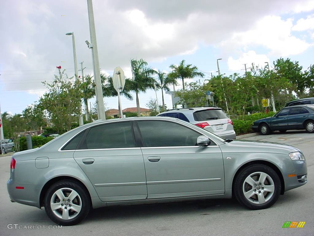2006 A4 2.0T Sedan - Quartz Gray Metallic / Platinum photo #6