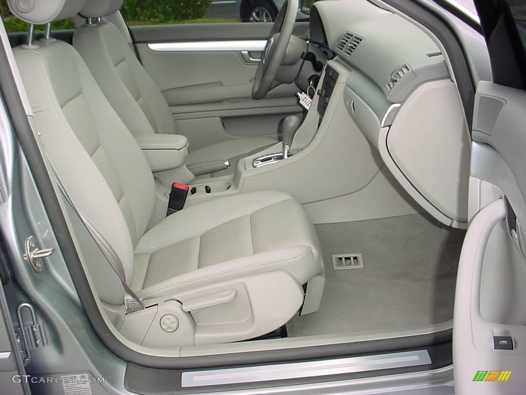 2006 A4 2.0T Sedan - Quartz Gray Metallic / Platinum photo #10