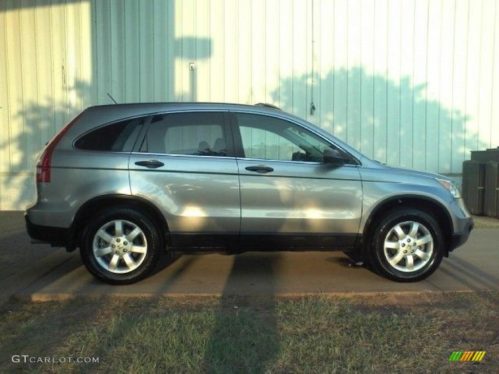 2008 CR-V EX - Whistler Silver Metallic / Black photo #17