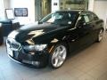 2008 Jet Black BMW 3 Series 335i Convertible  photo #1
