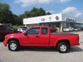2004 Victory Red Chevrolet Colorado LS Extended Cab 4x4  photo #2