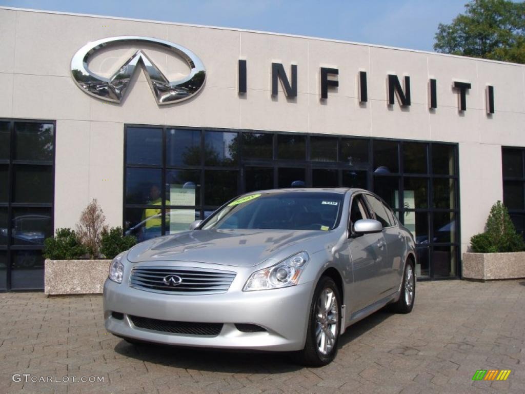 Liquid Platinum Silver 2008 Infiniti G 35 x S Sedan Exterior Photo #37040109