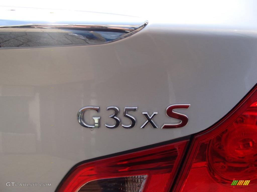 2008 Infiniti G 35 x S Sedan Marks and Logos Photo #37040233