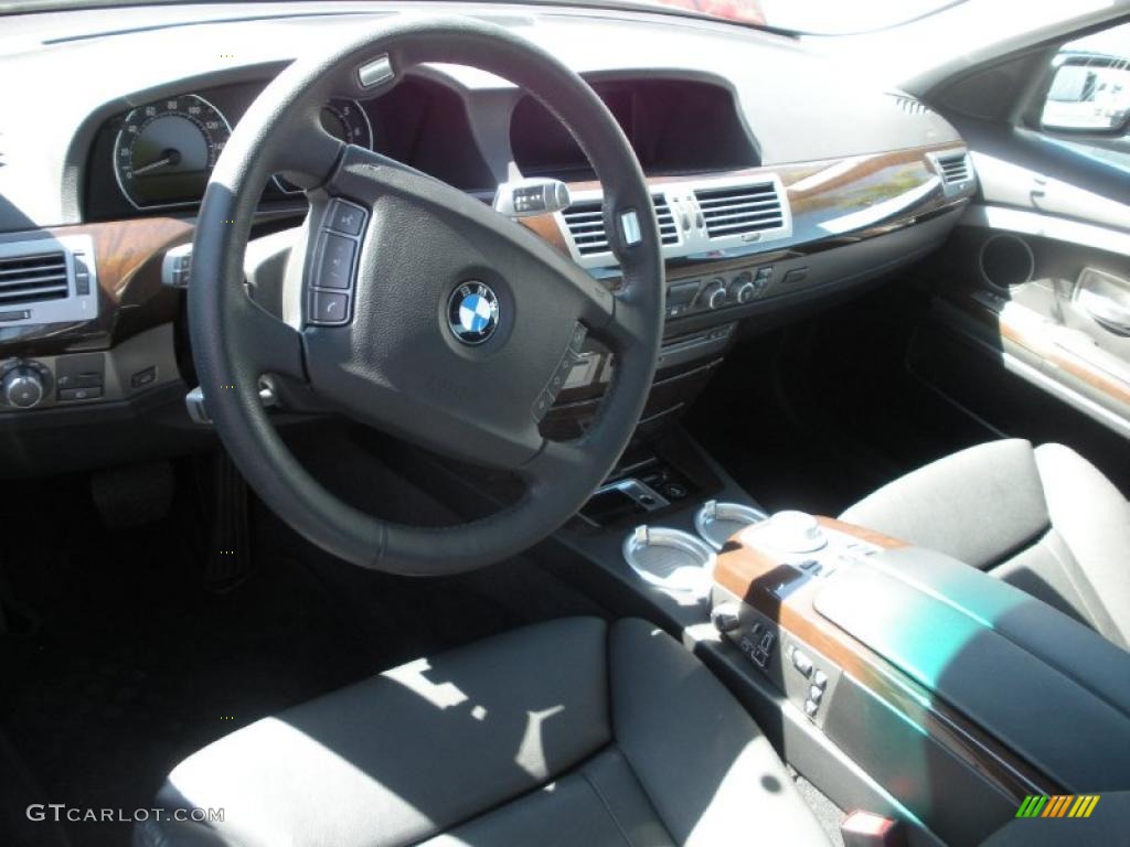 2008 7 Series 750i Sedan - Jet Black / Black photo #4