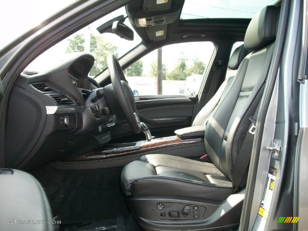 2010 X5 xDrive30i - Space Grey Metallic / Black Nevada Leather photo #12