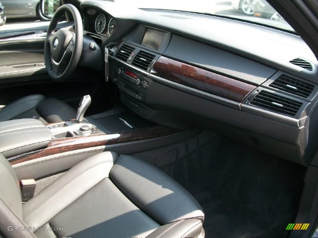 2010 X5 xDrive30i - Space Grey Metallic / Black Nevada Leather photo #28