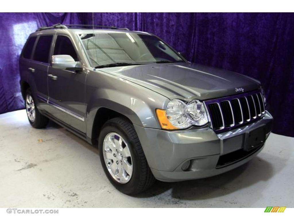 2008 Grand Cherokee Limited - Mineral Gray Metallic / Dark Slate Gray/Light Graystone photo #1