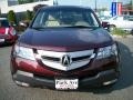 2008 Dark Cherry Pearl Acura MDX   photo #8