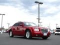 2008 Inferno Red Crystal Pearl Chrysler 300 Touring  photo #10