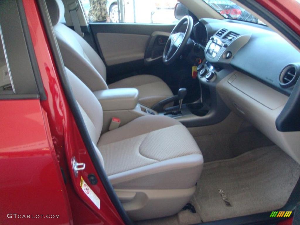 2007 RAV4 4WD - Barcelona Red Pearl / Taupe photo #22