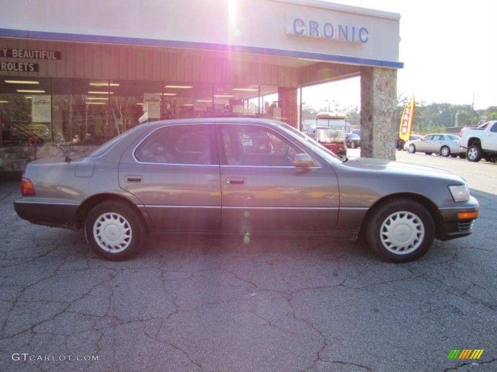 1992 LS 400 - Dark Taupe Metallic / Brown photo #7