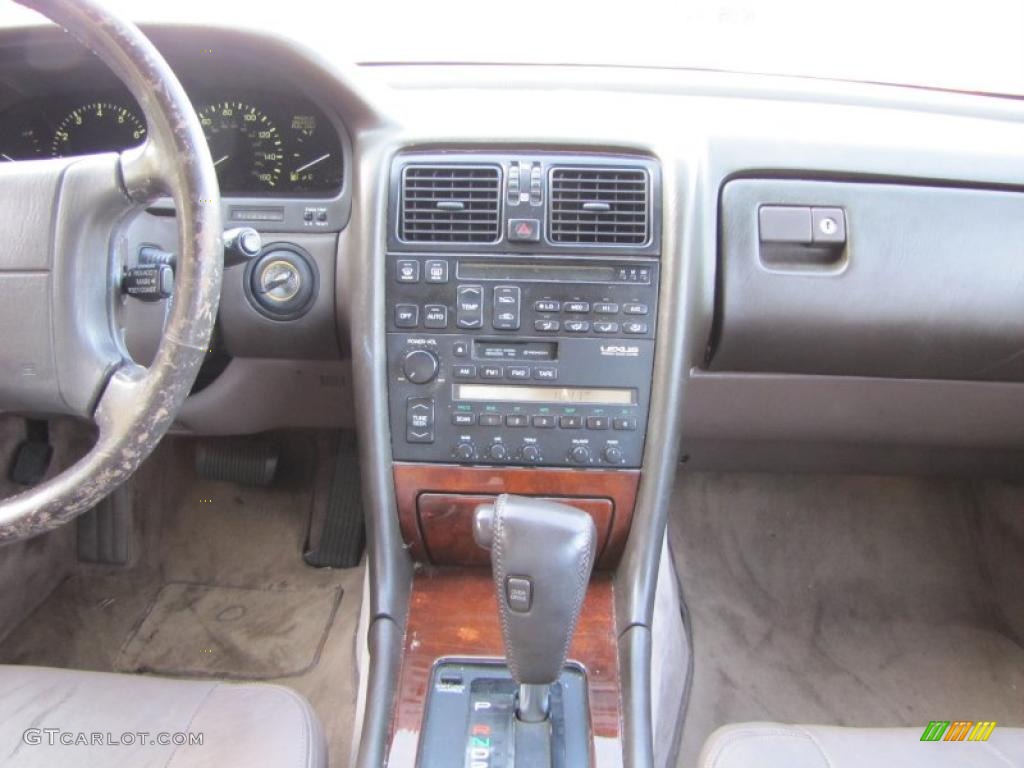 1992 LS 400 - Dark Taupe Metallic / Brown photo #12