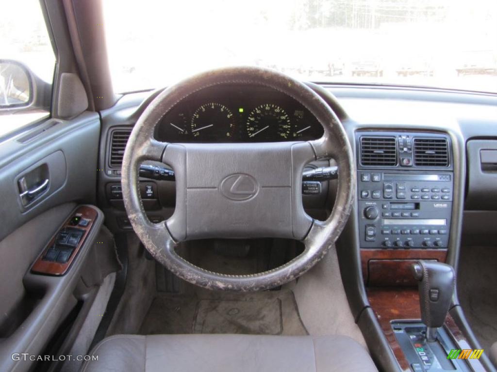 1992 LS 400 - Dark Taupe Metallic / Brown photo #13