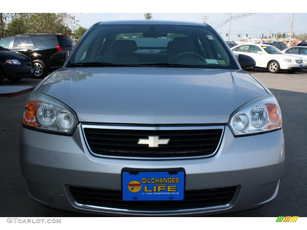 2006 Malibu LS Sedan - Silverstone Metallic / Titanium Gray photo #5