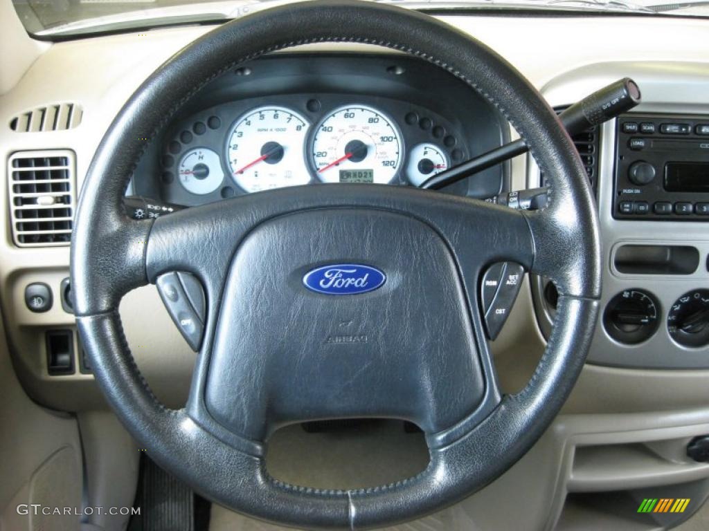 2003 Escape Limited 4WD - Gold Ash Metallic / Medium Dark Pebble photo #24