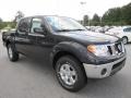 2011 Night Armor Metallic Nissan Frontier SV Crew Cab  photo #7