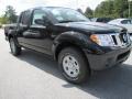 2011 Super Black Nissan Frontier S Crew Cab  photo #7