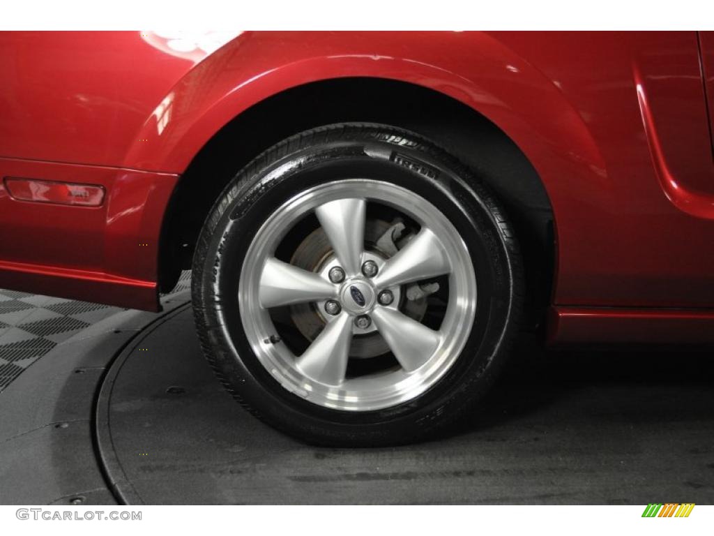 2007 Mustang GT Deluxe Coupe - Redfire Metallic / Dark Charcoal photo #36