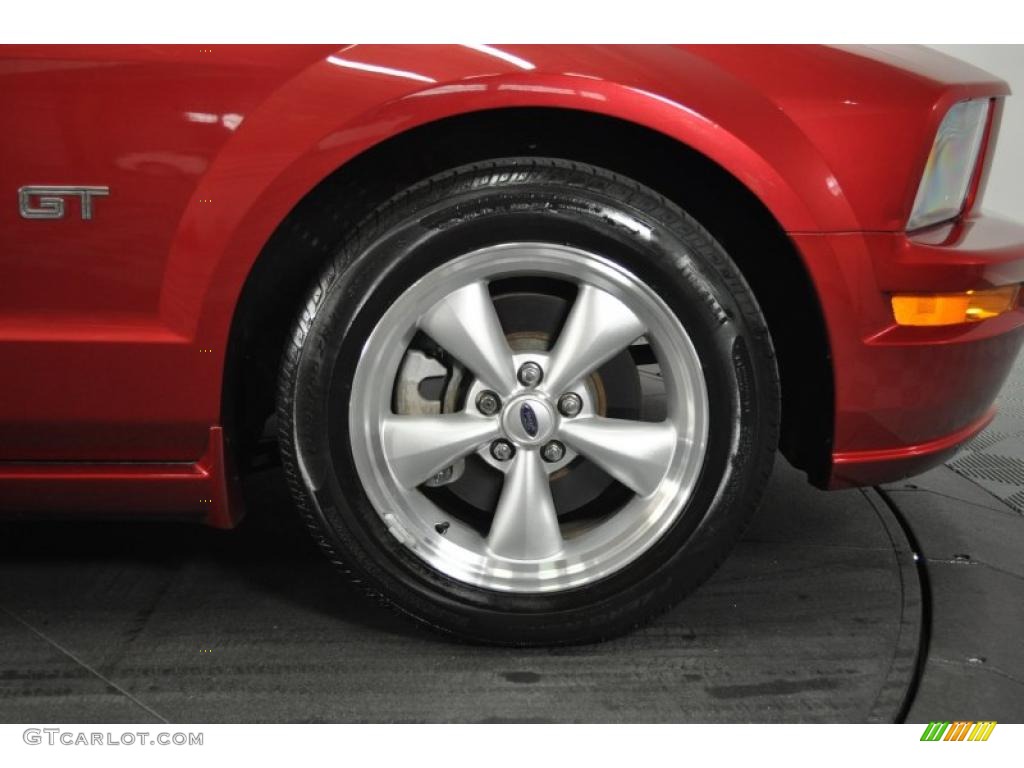 2007 Mustang GT Deluxe Coupe - Redfire Metallic / Dark Charcoal photo #37