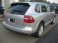 2009 Crystal Silver Metallic Porsche Cayenne Turbo  photo #9