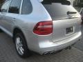 2009 Crystal Silver Metallic Porsche Cayenne Turbo  photo #13