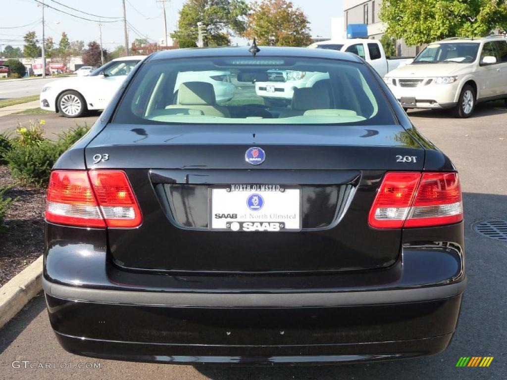 2006 9-3 2.0T Sport Sedan - Black / Parchment photo #6